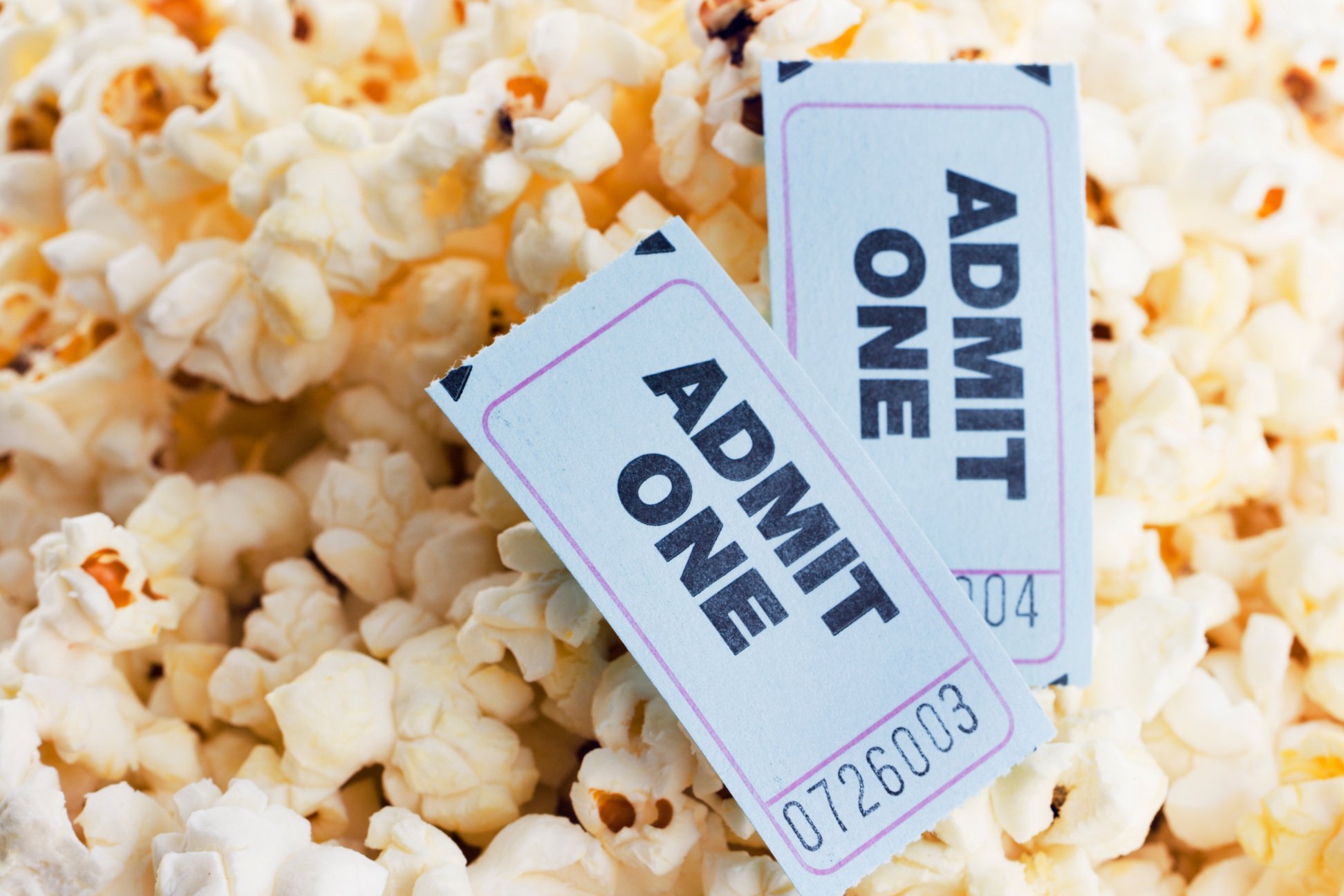 Two Movie Tickets & Popcorn